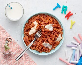 FreshDirect Turkey Bolognese with Red Lentil Pasta