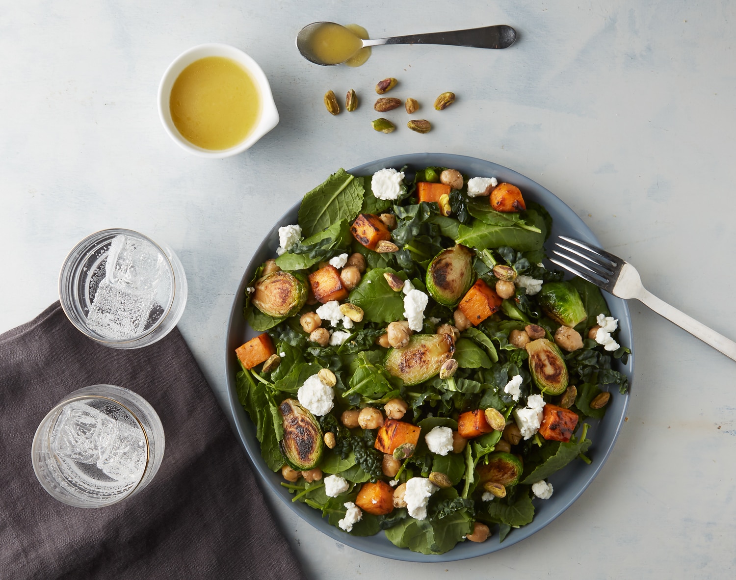 FreshDirect Harvest Vegetable & Goat Cheese Salad
