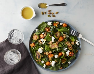 FreshDirect Harvest Vegetable & Goat Cheese Salad