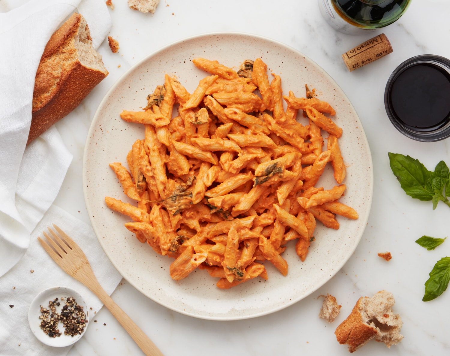 FreshDirect Penne Alla Vodka, Single Serving Meal