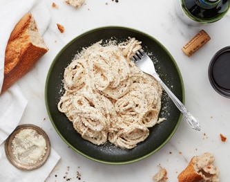 FreshDirect Spaghetti Cacio e Pepe, Single Serving Meal