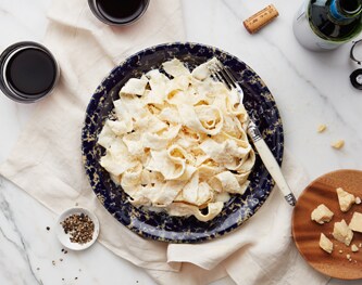 FreshDirect Pappardelle Alfredo, Single Serving Meal