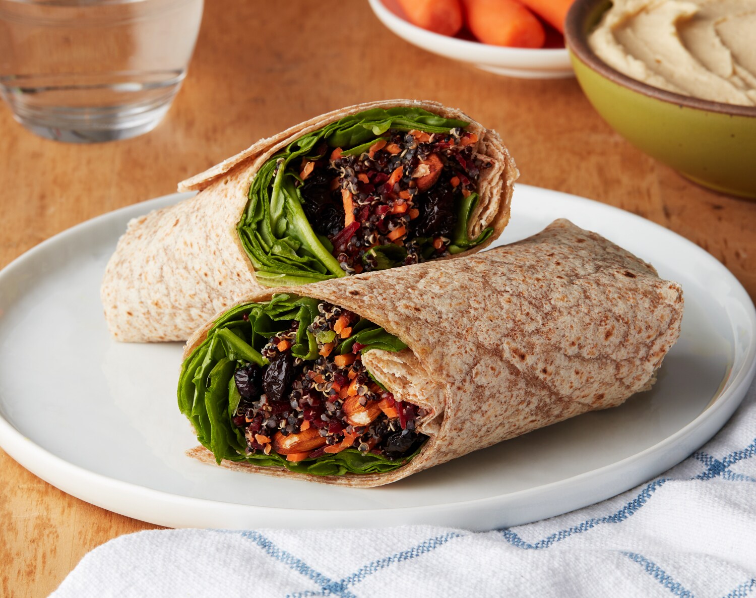 FreshDirect Veggie & Black Quinoa Wrap