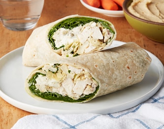 FreshDirect Mediterranean Chicken Salad Wrap