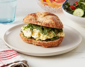 FreshDirect Egg Salad on Croissant