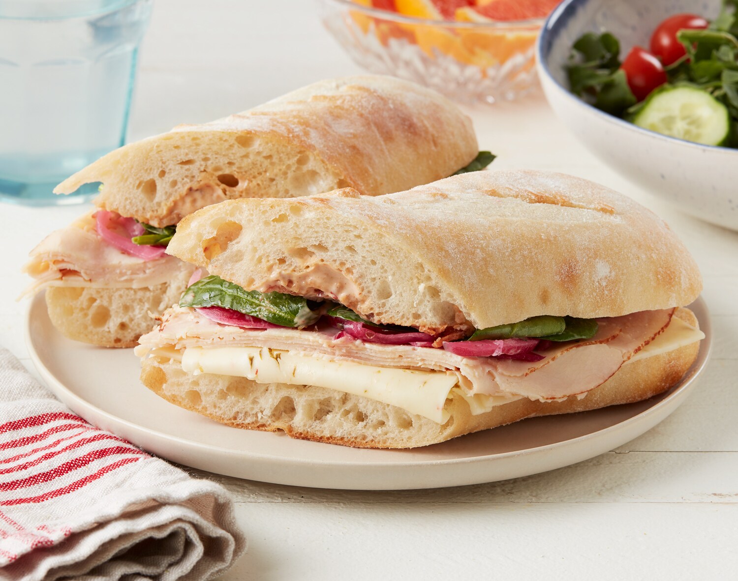 FreshDirect Chipotle Chicken on Baguette