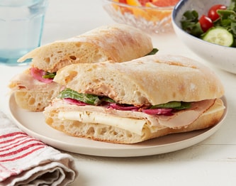 FreshDirect Chipotle Chicken on Baguette 
