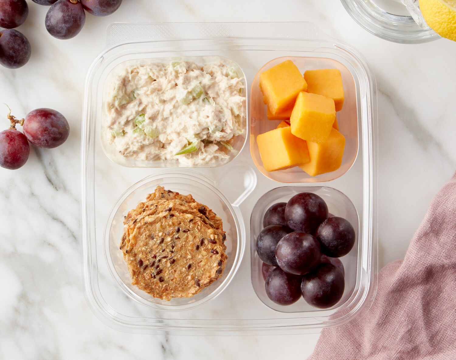 FreshDirect Tuna Salad Snack Pack