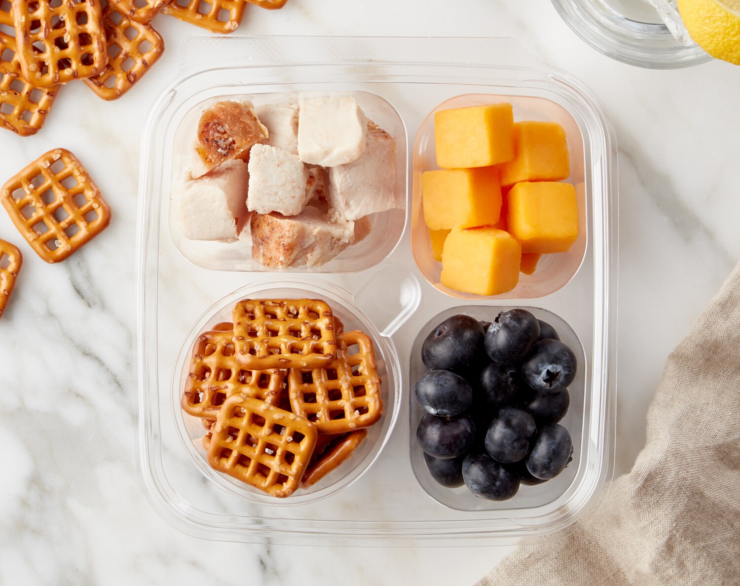 FreshDirect Turkey Breast and Cheese Snack Pack