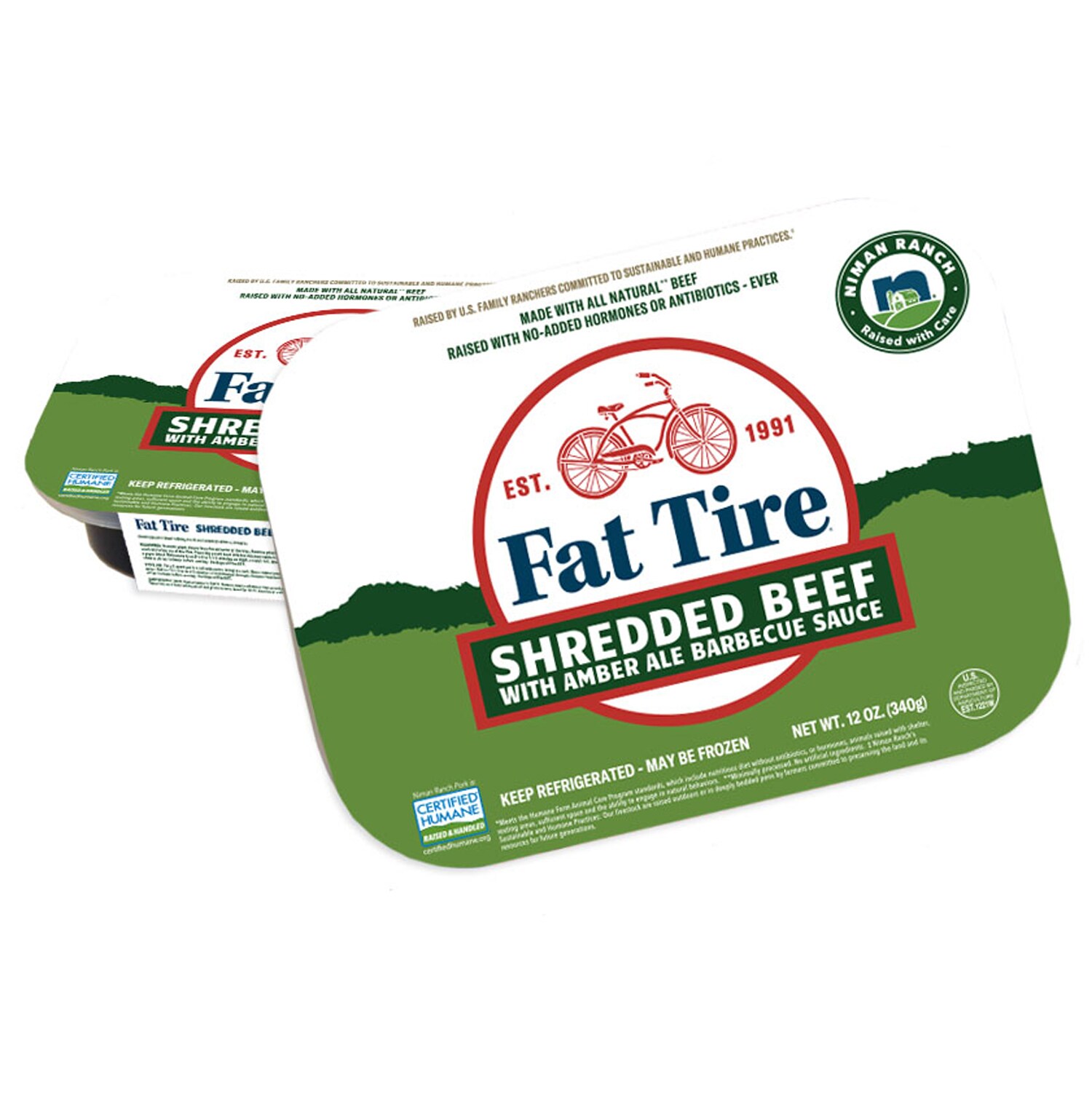 Niman Ranch Fat Tire Shredded Beef with Amber Ale Barbecue Sauce