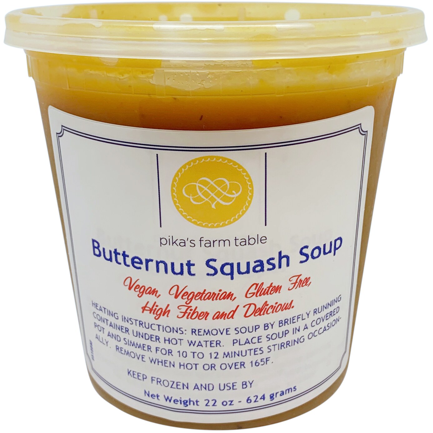 Pika's Farm Table Soup, Butternut Squash, Frozen