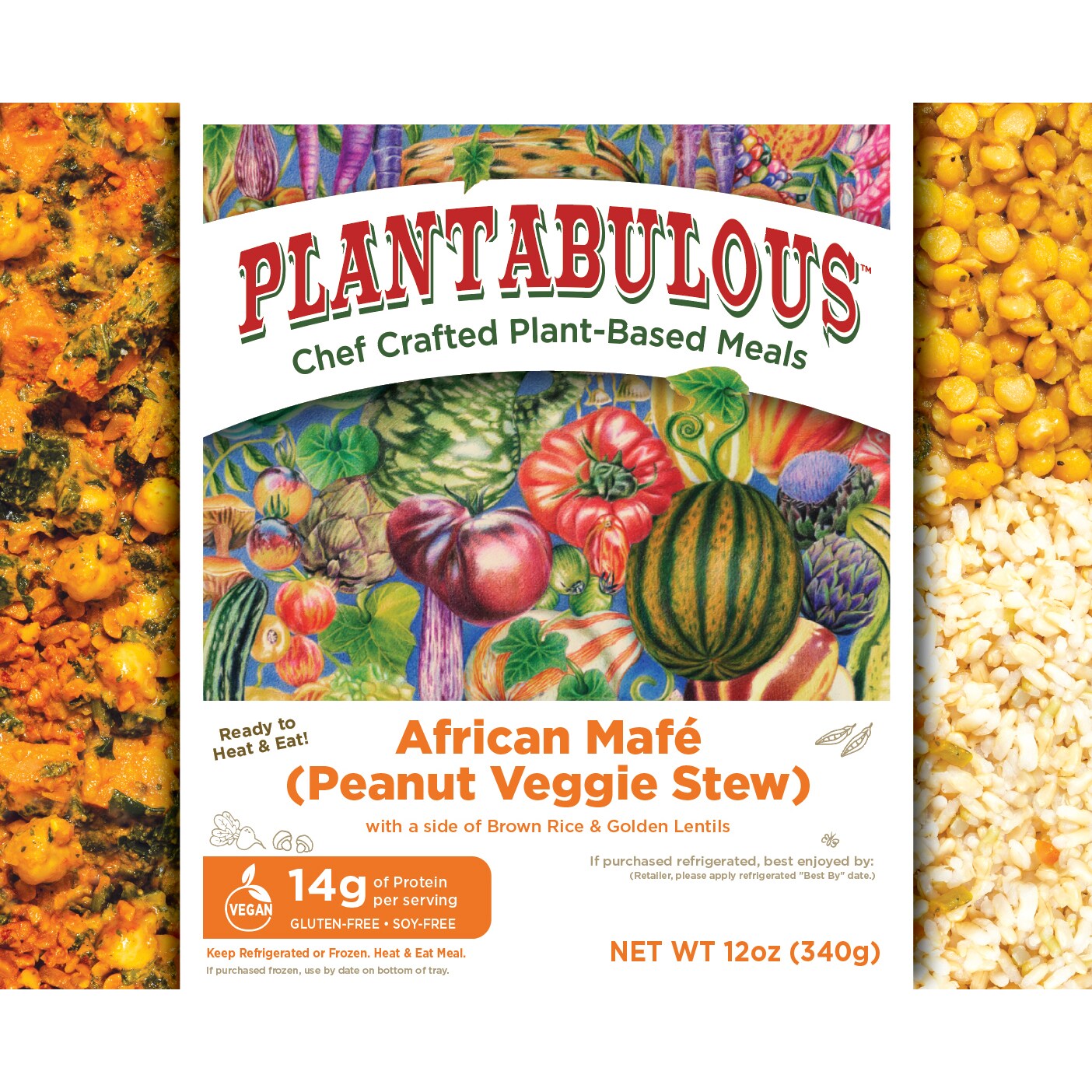 Plantabulous African Mafé (Vegan Peanut Stew), Frozen