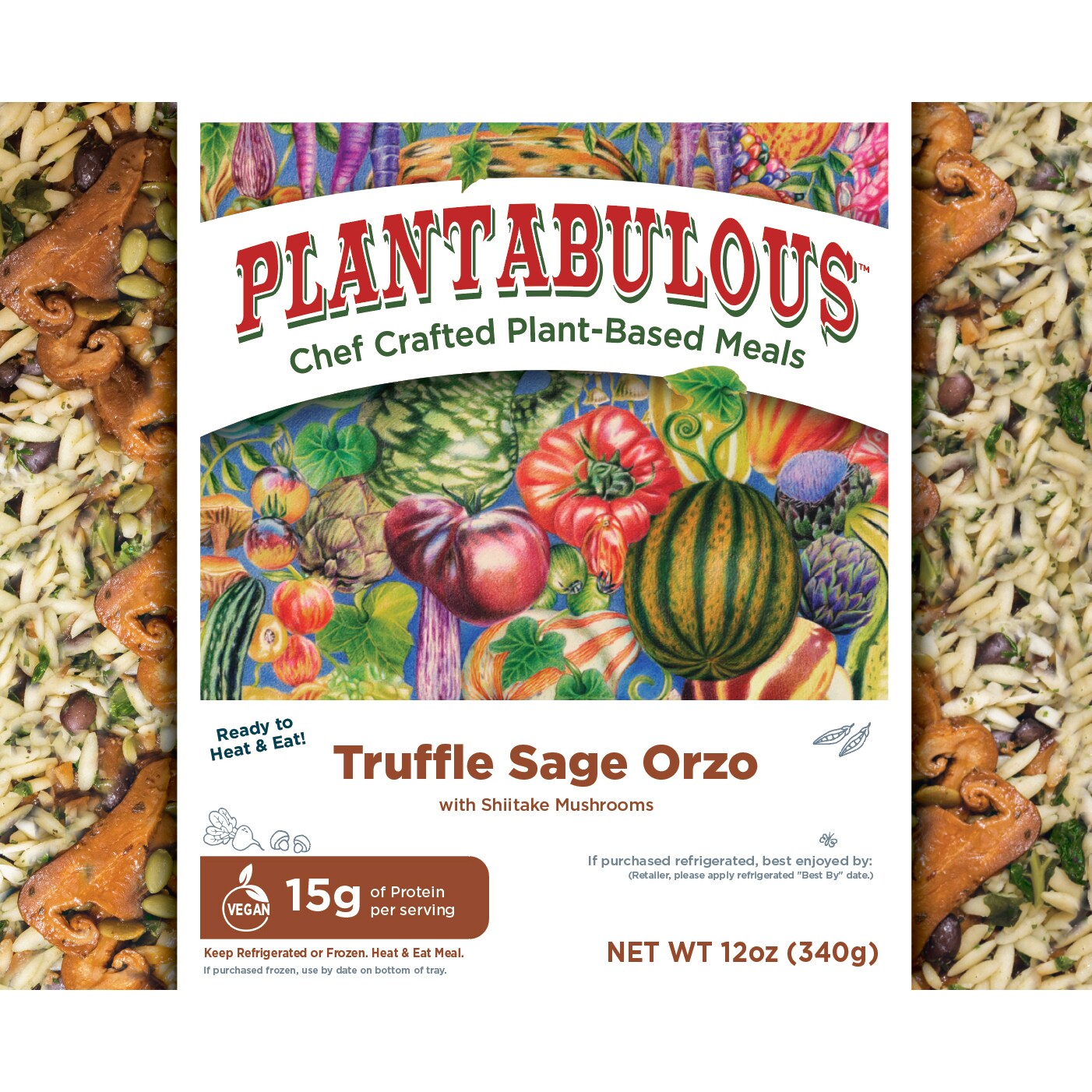 Plantabulous Truffle Sage Orzo, Frozen