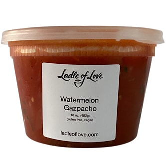 Ladle of Love Soup, Watermelon Gazpacho