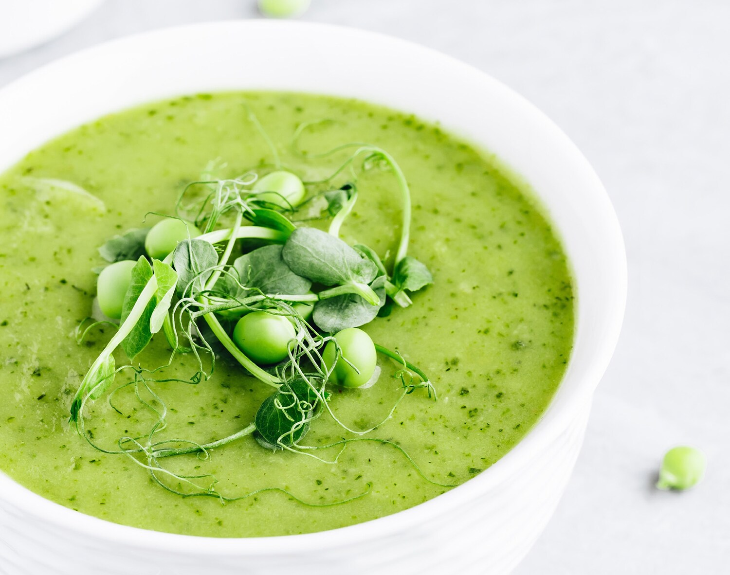 RA Kitchen Summer Green Pea Soup