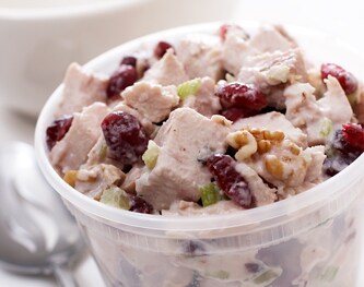 FreshDirect Turkey Salad with Cranberries and Walnuts, Large