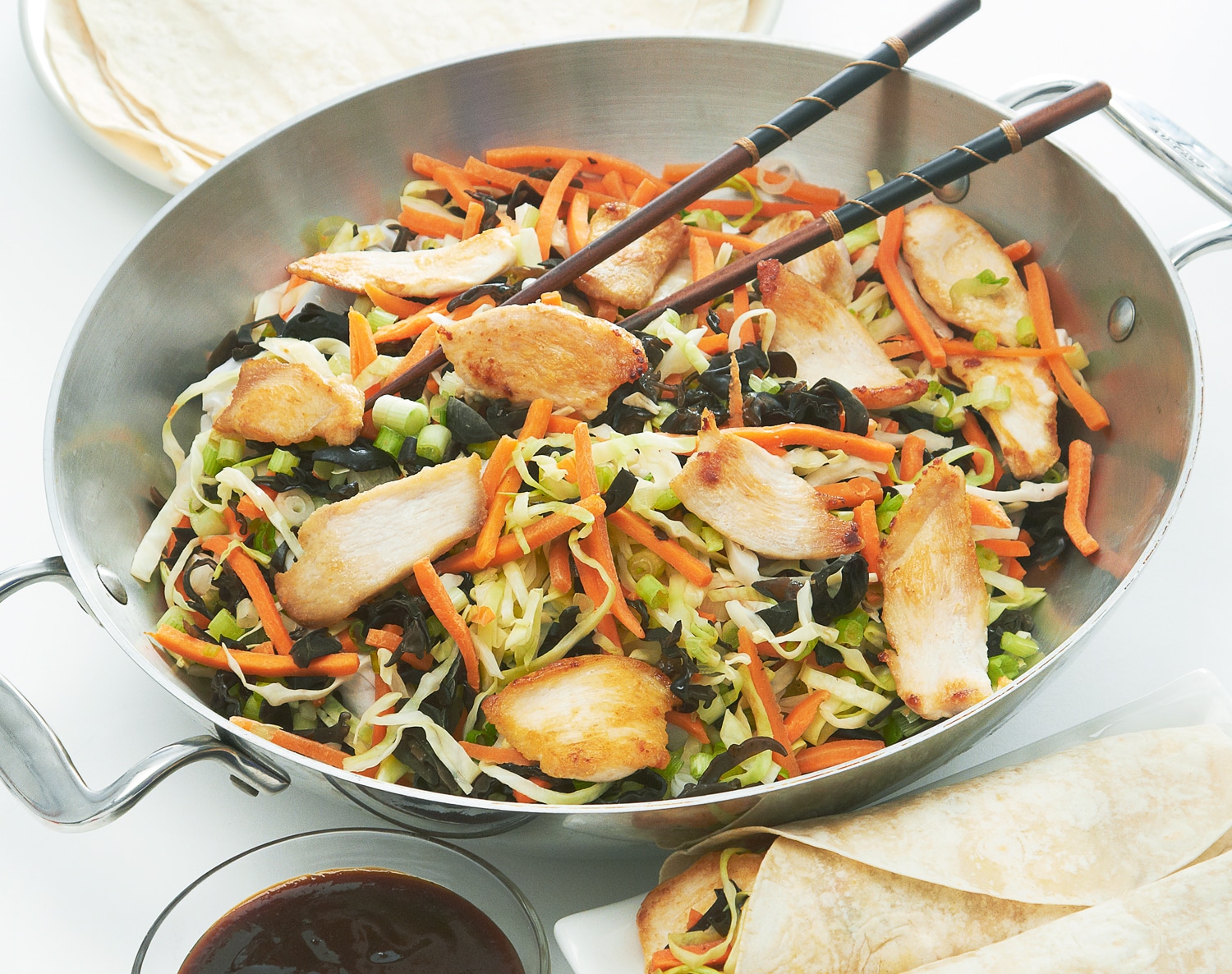 FreshDirect Mu Shu Chicken Stir-Fry Meal Kit