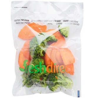 FreshDirect Broccoli and Carrots, Ready to Heat