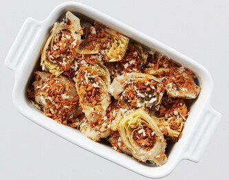 FreshDirect Artichoke Hearts with Breadcrumbs