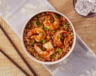 FreshDirect Teriyaki Shrimp Fried Rice, Single Serving Meal