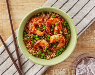 FreshDirect Spicy Kung Pao Shrimp Fried Rice, Single Serving Meal