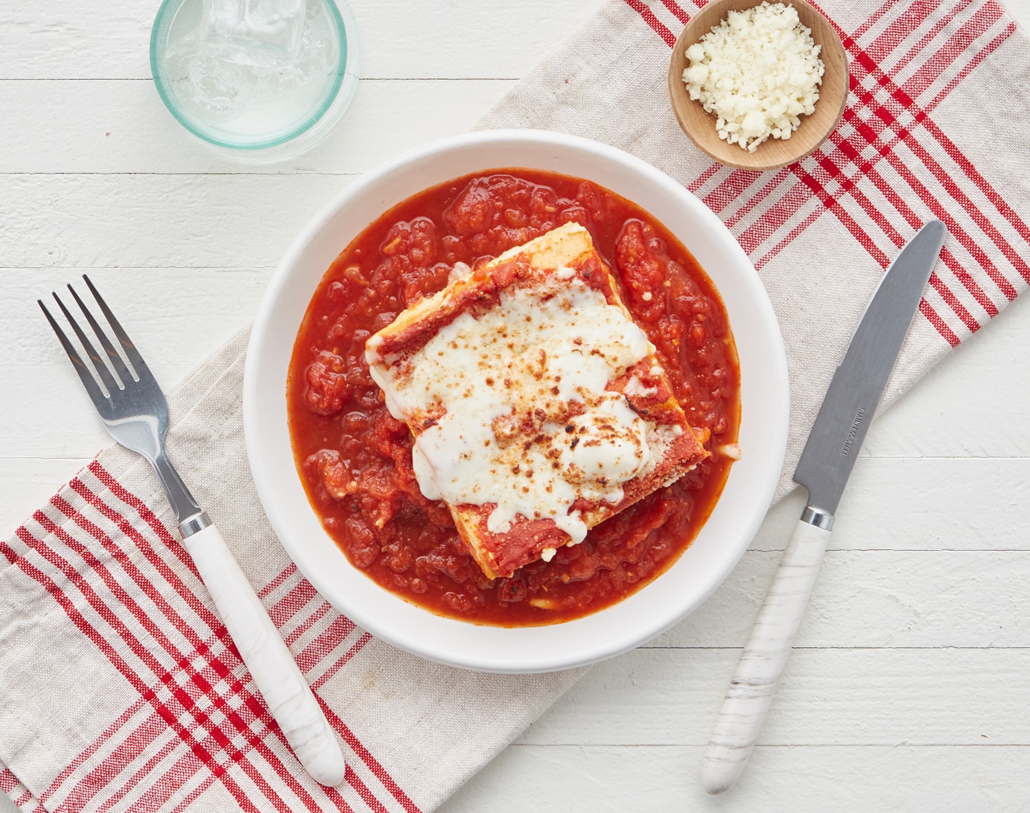 FreshDirect Three-Cheese Lasagna, Single Serving Meal