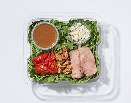 FreshDirect Arugula Salad with Grass-Fed Beef & Gorgonzola, image 2 of 2 slides