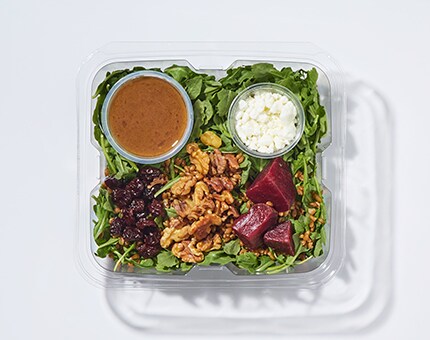 FreshDirect Arugula Salad with Beets and Goat Cheese, image 2 of 2 slides