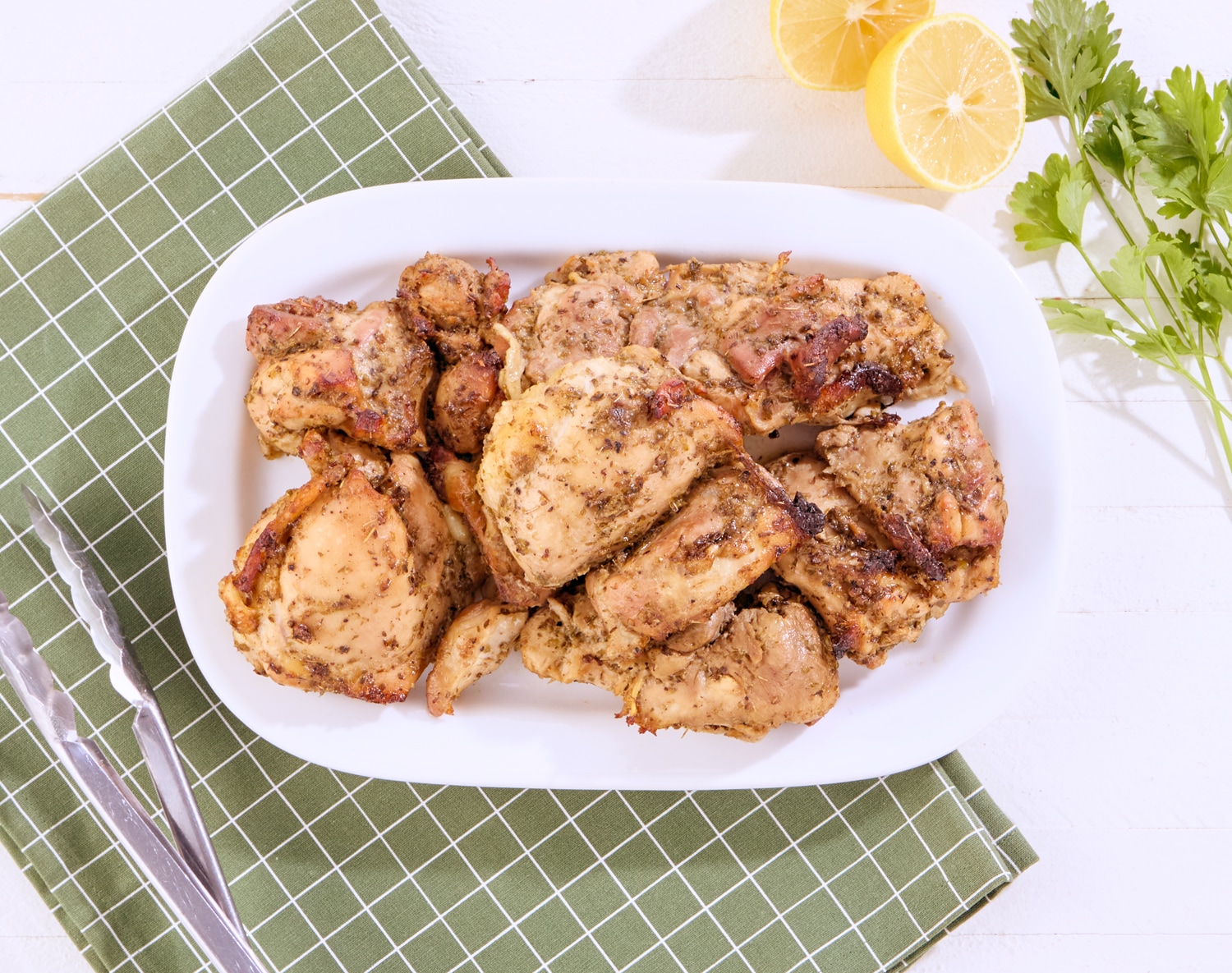 FreshDirect Oregano Chicken Thighs, Family Size