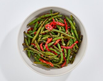 FreshDirect Greens Beans with Roasted Red Pepper, Family Size 