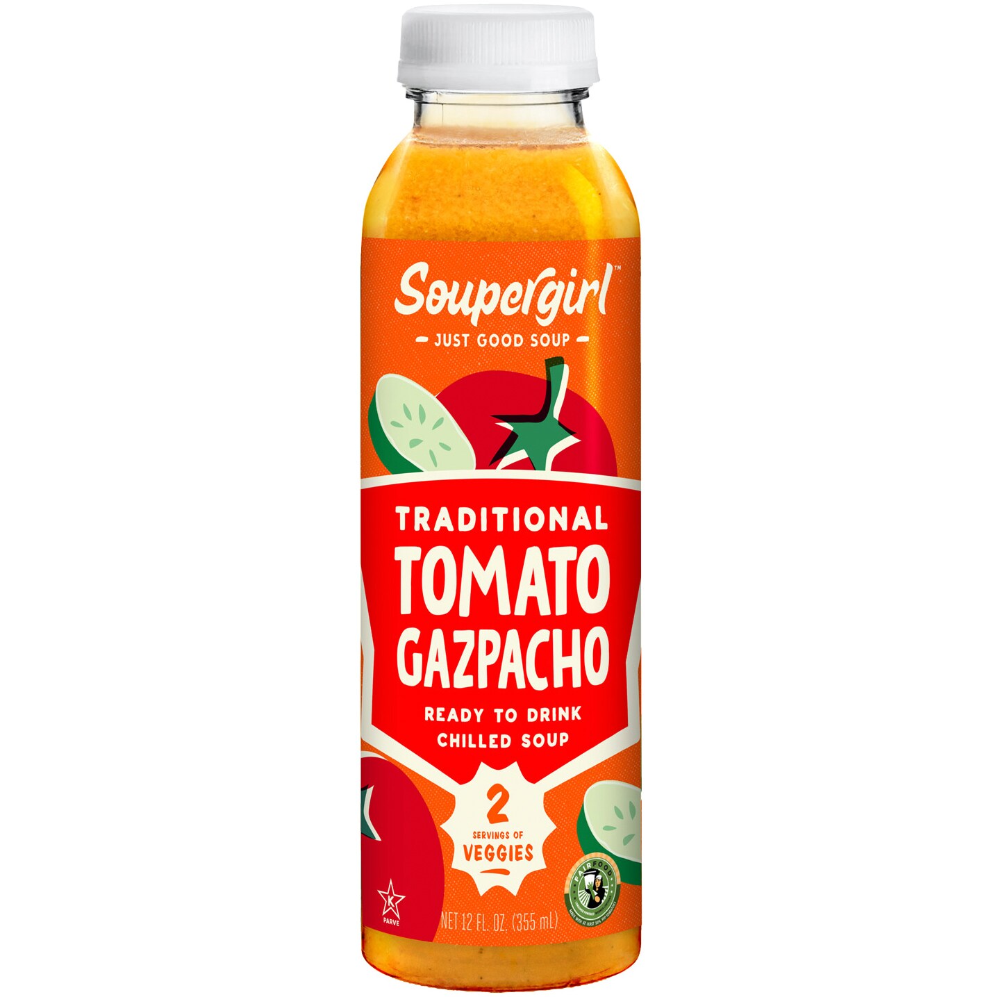 Soupergirl Soup, Traditional Tomato Gazpacho