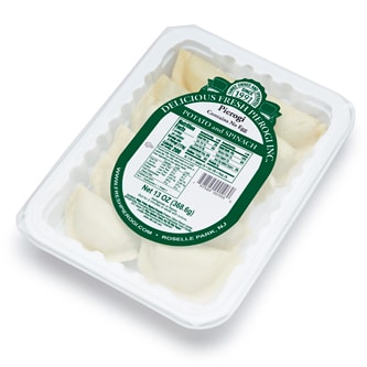 Delicious Fresh Pierogi Potato & Spinach Pierogies