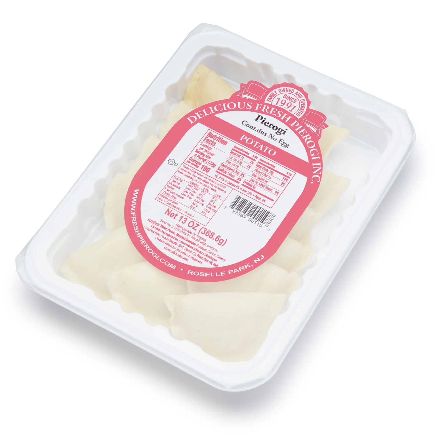 Delicious Fresh Pierogi Potato Pierogies