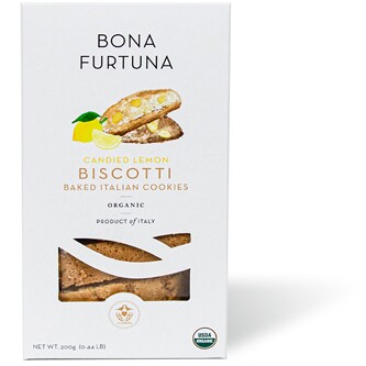 Bona Furtuna Biscotti Candied Lemon