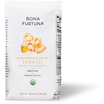 Bona Furtuna Organic Baked Italian Knots, Taralli