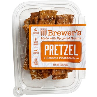 Brewer's Crackers Sesame Pretzel Flatbread