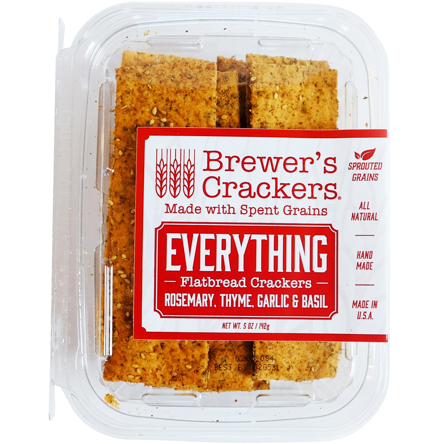 Brewer's Crackers Everything Flatbread 