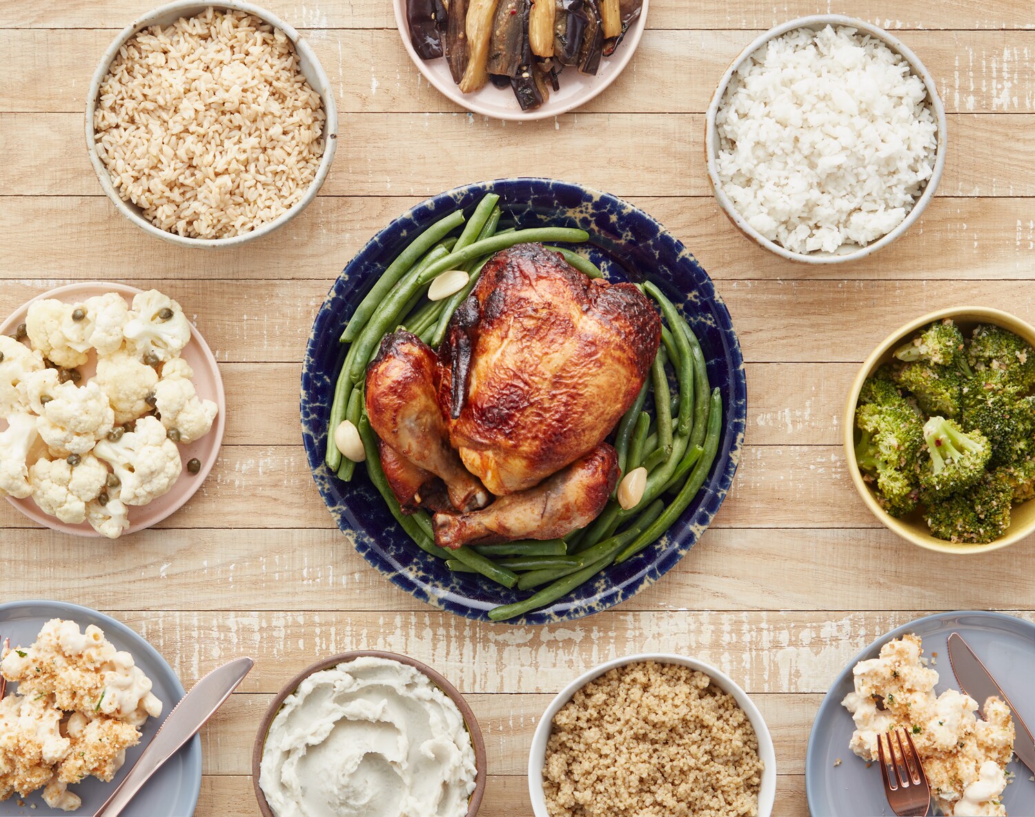 FreshDirect Rotisserie Chicken and Sides Meal Bundle