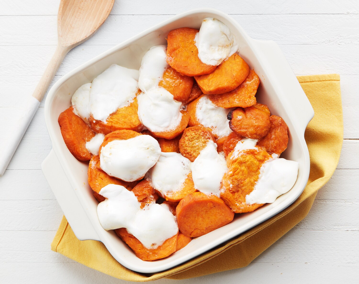 FreshDirect Maple-Roasted Yams with Marshmallows