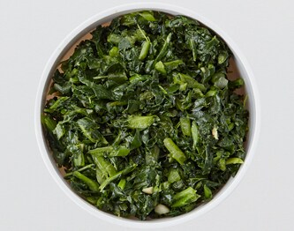 FreshDirect Steamed Tuscan Kale with Garlic