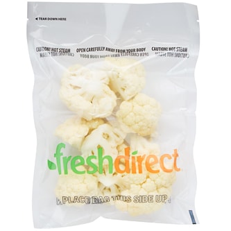 FreshDirect Cauliflower Florets, Ready to Heat