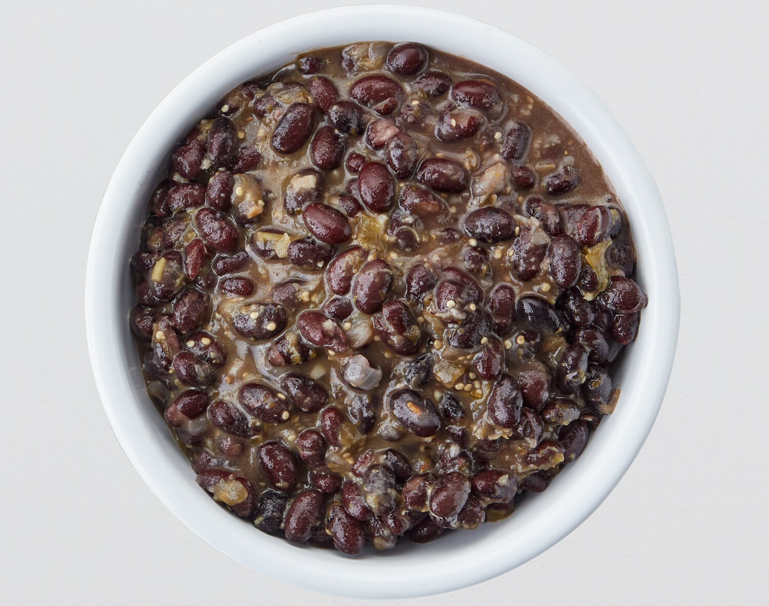 FreshDirect Black Beans with Salsa Verde