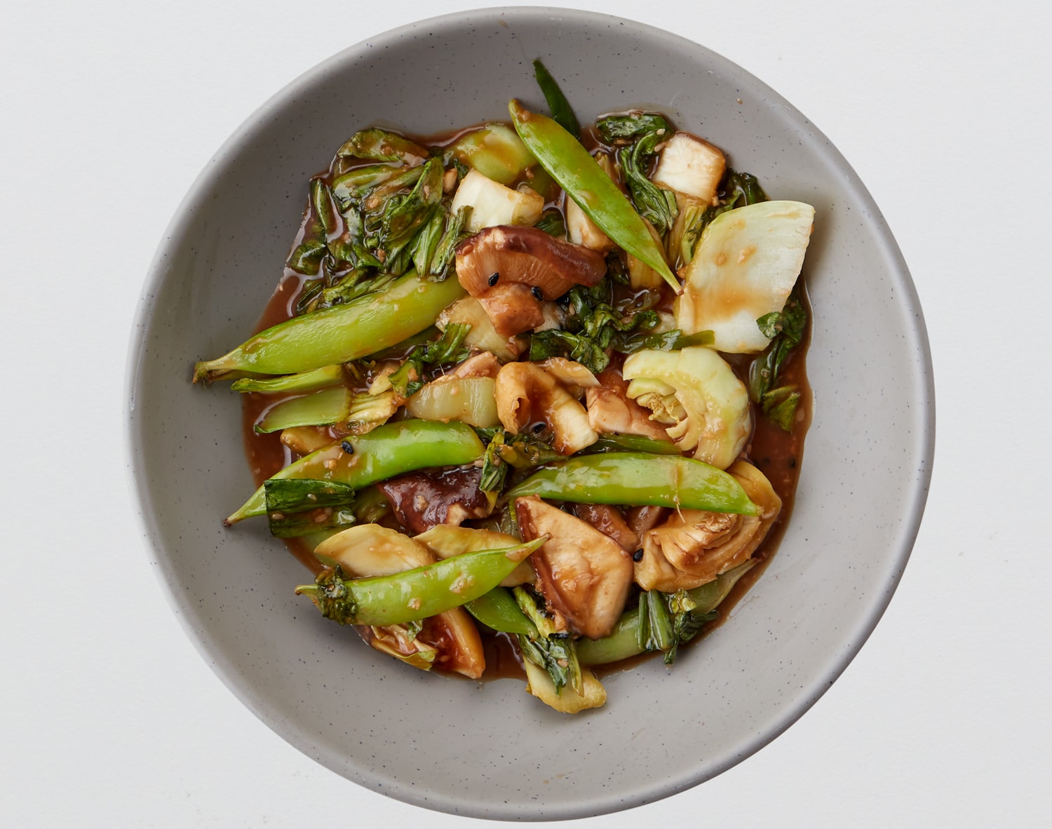 FreshDirect Asian Veggies with Ginger-Garlic Sauce