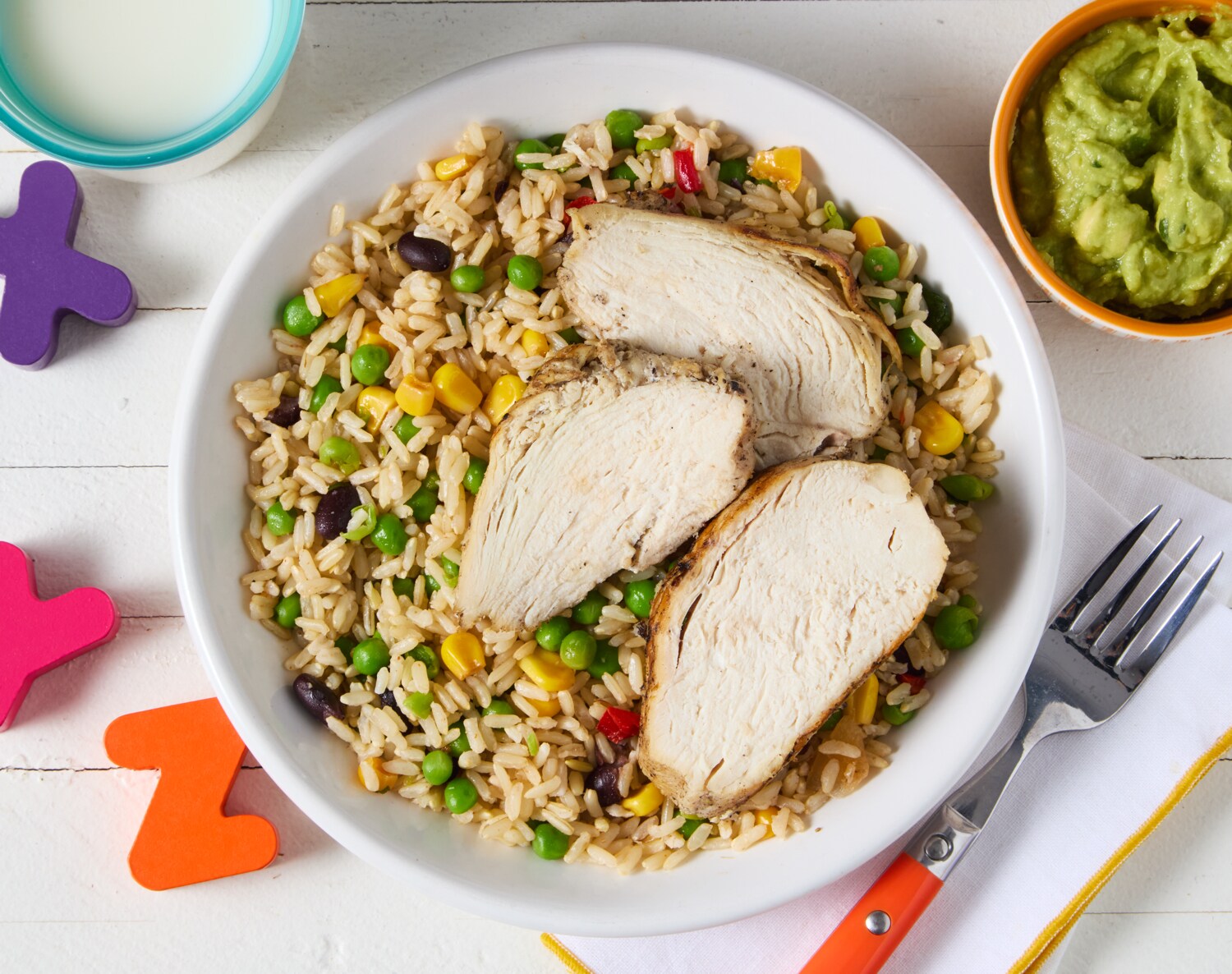 FreshDirect Kids Chicken Burrito Bowl, image 2 of 2 slides