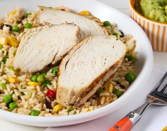 FreshDirect Kids Chicken Burrito Bowl