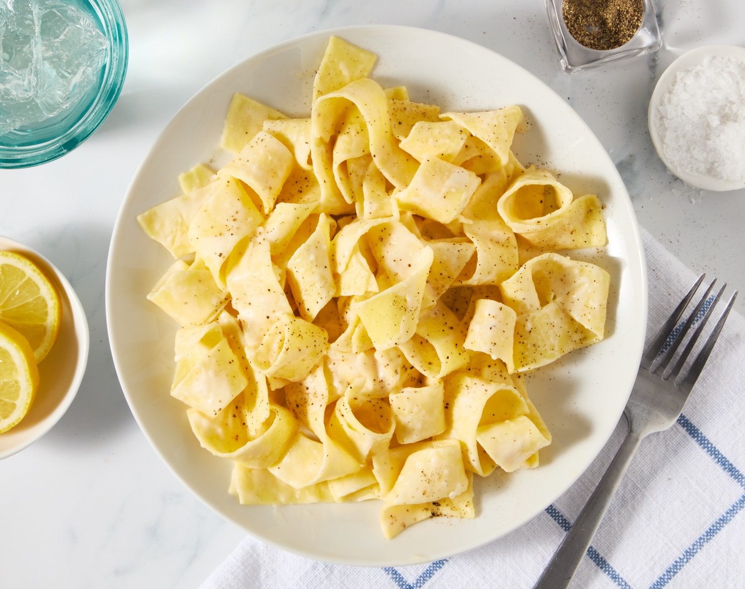 FreshDirect Pappardelle Alfredo, Single Serving Meal, image 2 of 2 slides