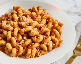 FreshDirect Turkey Bolognese with Cavatappi, Single Serving Meal