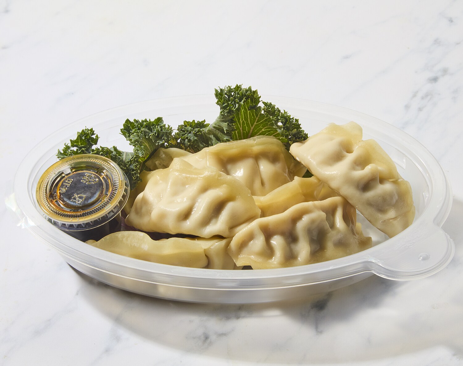 FreshDirect Pork Vegetable Dumplings with Sesame-Soy Sauce