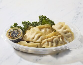 FreshDirect Pork Vegetable Dumplings with Sesame-Soy Sauce