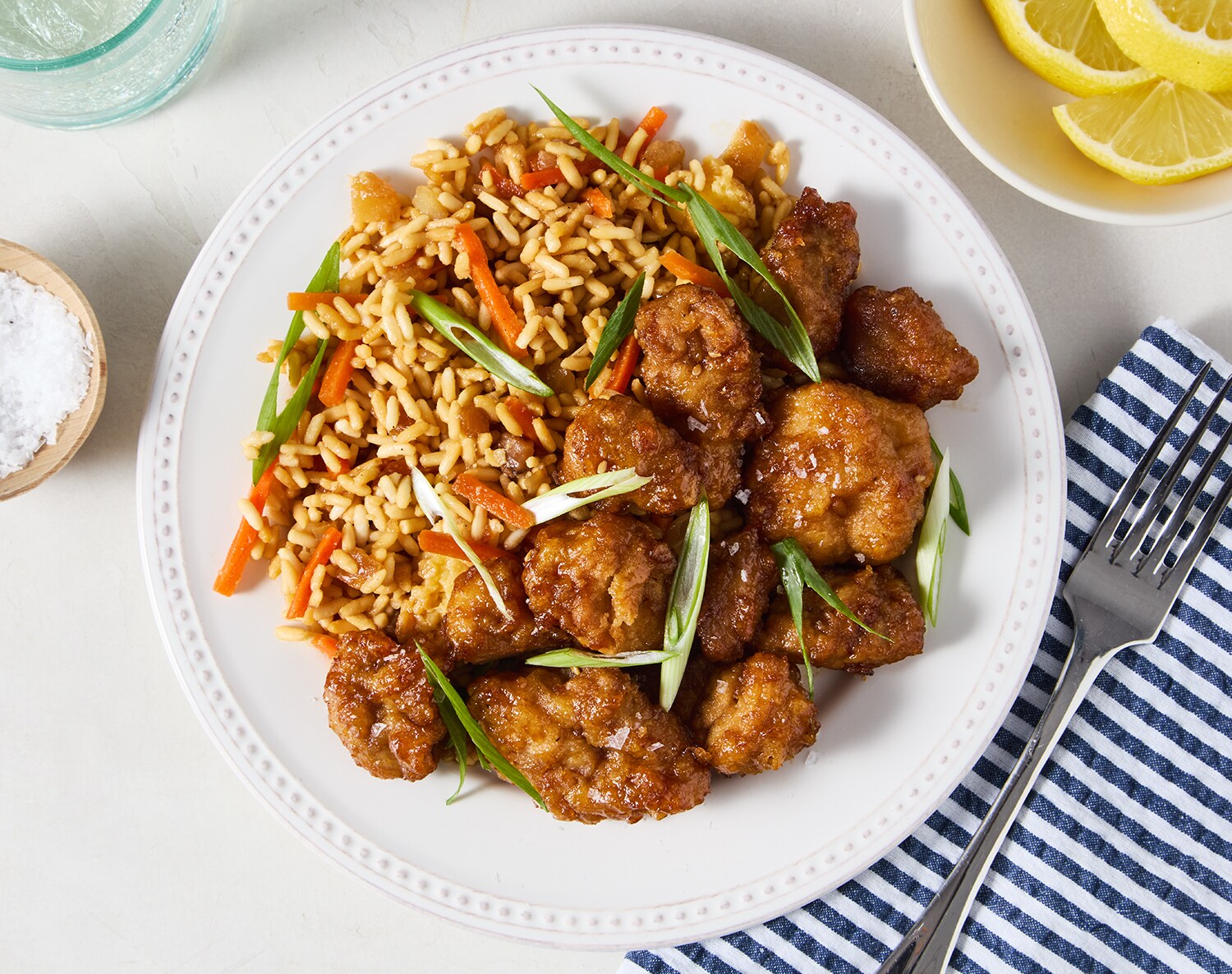 FreshDirect Teriyaki Chicken Fried Rice, Single Serving Meal, image 2 of 2 slides